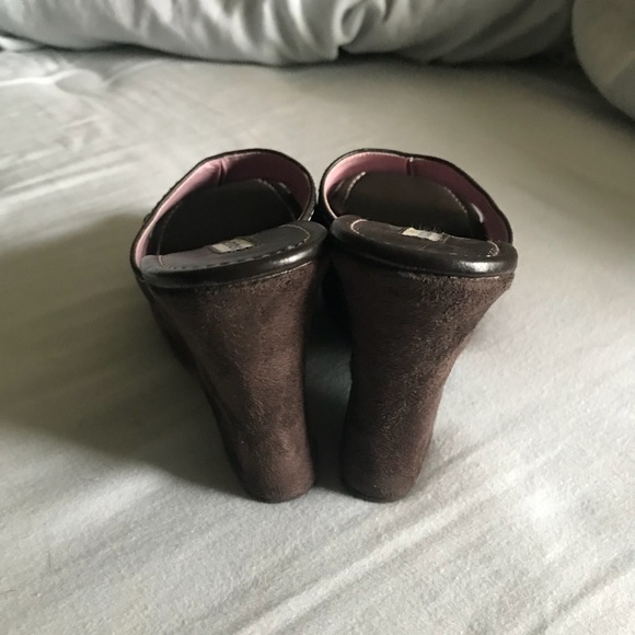 Tommy Girl Samantha Dark Brown wedge heels - Picture 4 of 4